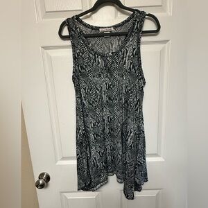 Linea Donatella Snake Print Tank Top Style Nightshirt